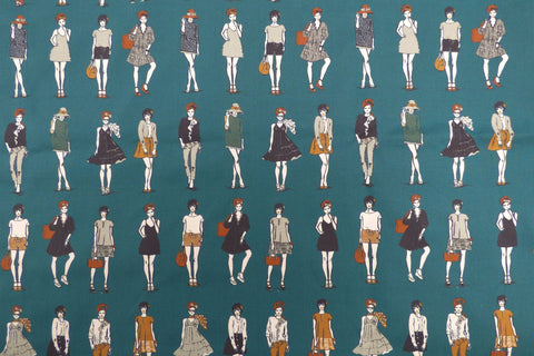 A bold and beautiful Lady McElroy fabric