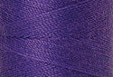 A swatch of Mettler Silk Finish 50 Thread Iris Blue 0030