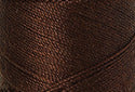 A swatch of Mettler Silk Finish 50 Thread Redwood 0263