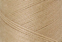 A swatch of Mettler Silk Finish 50 Thread Ivory 0265