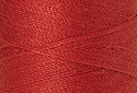 A swatch of Mettler Silk Finish 50 Thread Wildfire 0501