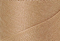 A swatch of Mettler Silk Finish 50 Thread Straw 0538