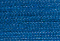 A swatch of Mettler Silk Finish 50 Thread Snorkel Blue 0697