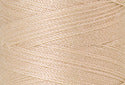 A swatch of Mettler Silk Finish 50 Thread Pine Nut 0779