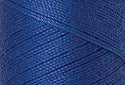 A swatch of Mettler Silk Finish 50 Thread Cobalt Blue 0815