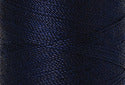 A swatch of Mettler Silk Finish 50 Thread Navy 0825