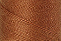 A swatch of Mettler Silk Finish 50 Thread Bronze 0899