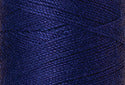 A swatch of Mettler Silk Finish 50 Thread Fire Blue 1078