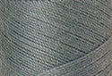A swatch of Mettler Silk Finish 50 Thread Vintage Blue 1214