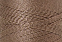 A swatch of Mettler Silk Finish 50 Thread Khaki 1228
