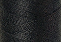 A swatch of Mettler Silk Finish 50 Thread Charcoal 1282