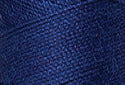 A swatch of Mettler Silk Finish 50 Thread Royal Blue 1303