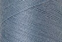 A swatch of Mettler Silk Finish 50 Thread Blue Speedwell 1342