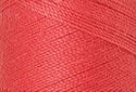 A swatch of Mettler Silk Finish 50 Thread Persimmon 1402