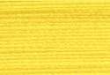 A swatch of Mettler Silk Finish 50 Thread Lemon Zest 3507