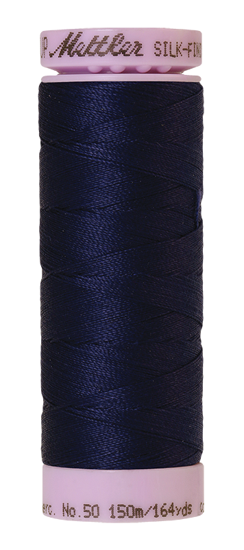 Mettler Thread - Silk Finish 50 150m (9105) - Dark Indigo 0016