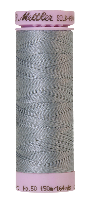Mettler Thread - Silk Finish 50 150m (9105) - Ash Blue 0042