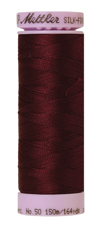 Mettler Thread - Silk Finish 50 150m (9105) - Beet Red 0111