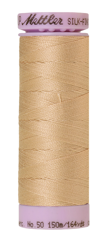 Mettler Thread - Silk Finish 50 150m (9105) - Oat Straw 0260