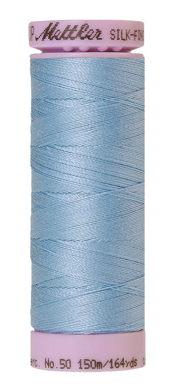 Mettler Thread - Silk Finish 50 150m (9105) - Azure Blue 0272