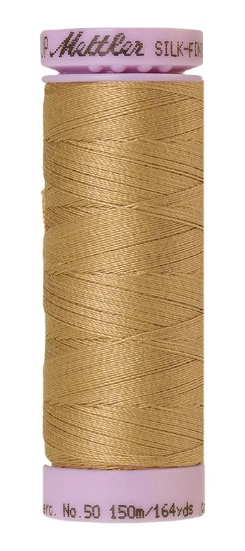 Mettler Thread - Silk Finish 50 150m (9105) - Caramel Cream 0285