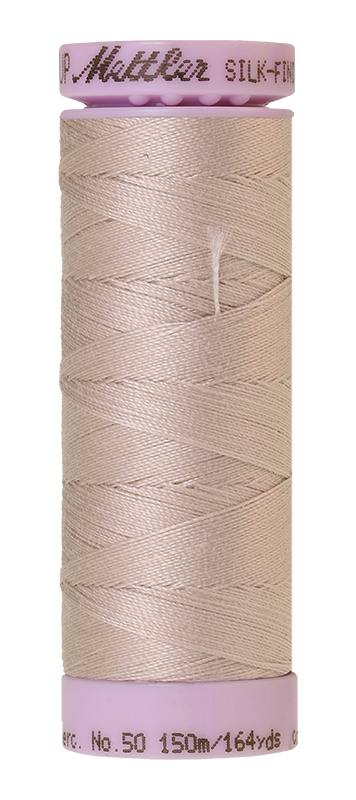 Mettler Thread - Silk Finish 50 150m (9105) - Cloud Gray 0319