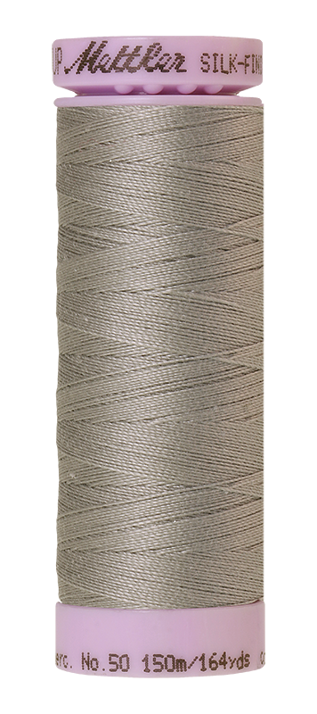 Mettler Thread - Silk Finish 50 150m (9105) - Titan Gray 0413