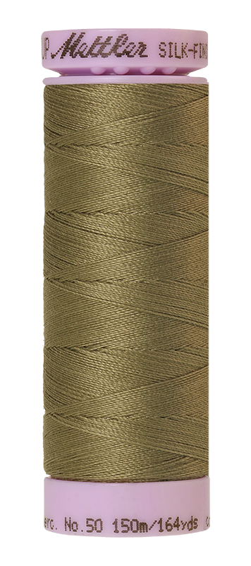 Mettler Thread - Silk Finish 50 150m (9105) - Olive Drab 0420