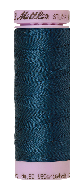 Mettler Thread - Silk Finish 50 150m (9105) - Tartan Blue 0485