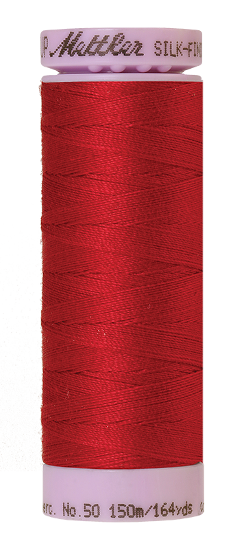 Mettler Thread - Silk Finish 50 150m (9105) - Country Red 0504
