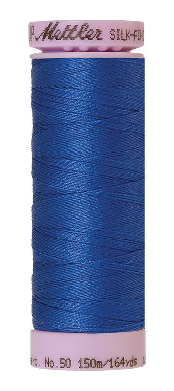 Mettler Thread - Silk Finish 50 150m (9105) - Cobalt Blue 0815