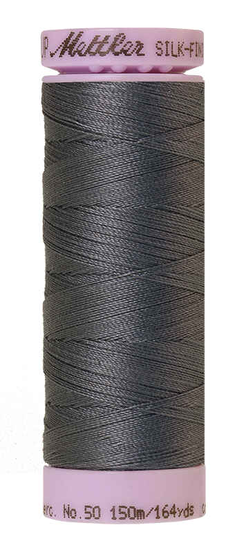 Mettler Thread - Silk Finish 50 150m (9105) - Mousy Gray 0878