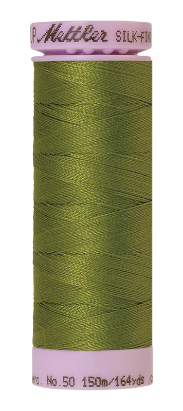 Mettler Thread - Silk Finish 50 150m (9105) - Moss Green 0882