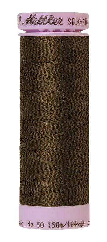 Mettler Thread - Silk Finish 50 150m (9105) - Olive 1043