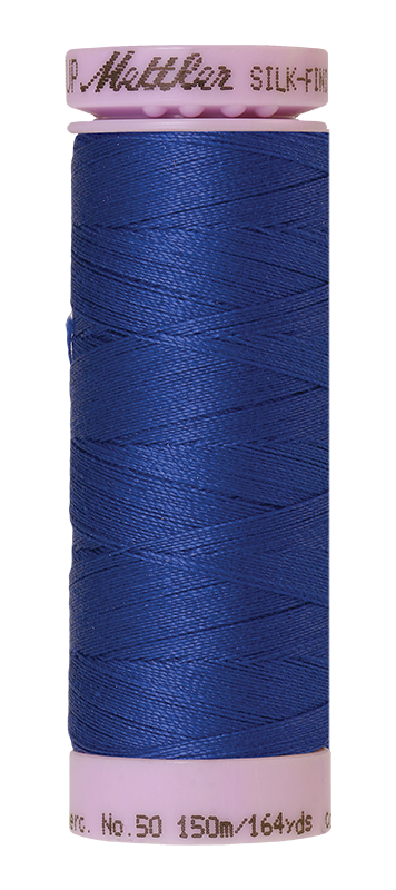 Mettler Thread - Silk Finish 50 150m (9105) - Fire Blue 1078