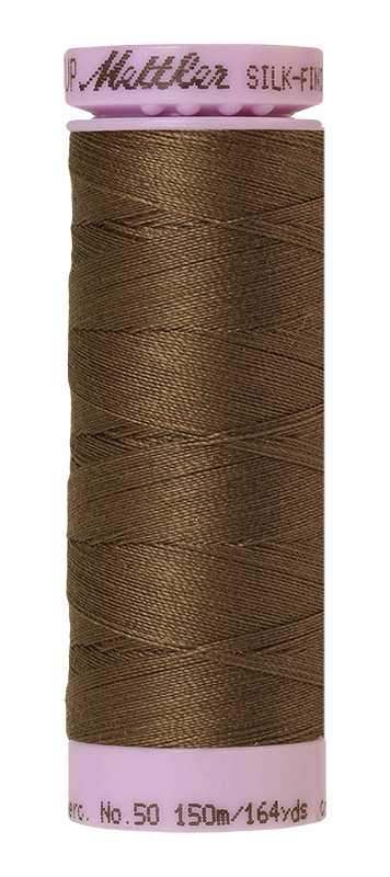 Mettler Thread - Silk Finish 50 150m (9105) - Pine Bark 1182