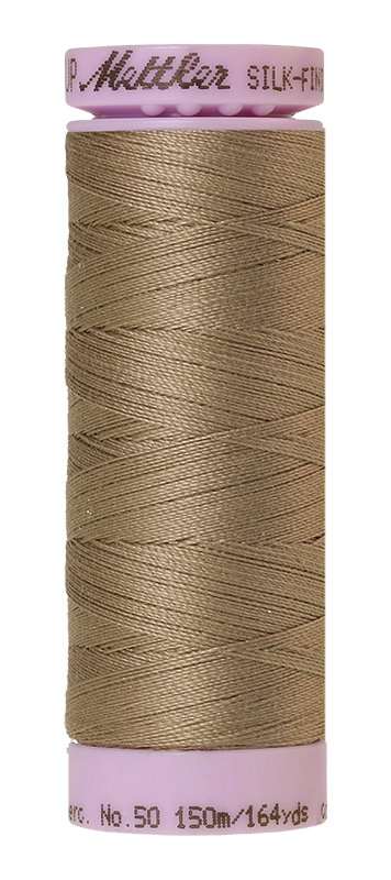 Mettler Thread - Silk Finish 50 150m (9105) - Khaki 1228