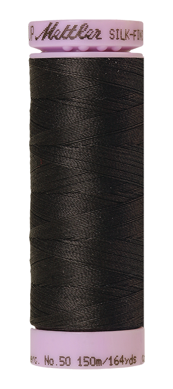 Mettler Thread - Silk Finish 50 150m (9105) - Charcoal 1282