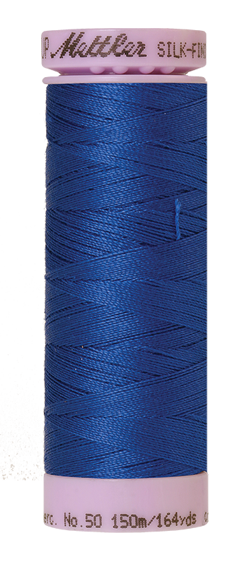 Mettler Thread - Silk Finish 50 150m (9105) - Royal Blue 1303