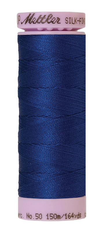 Mettler Thread - Silk Finish 50 150m (9105) - Imperial Blue 1304