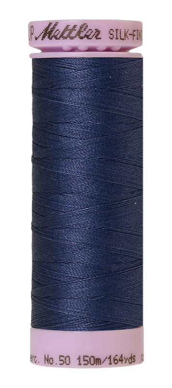Mettler Thread - Silk Finish 50 150m (9105) - True Navy 1365