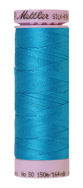 Mettler Thread - Silk Finish 50 150m (9105) - Caribbean Blue 1394