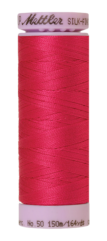 Mettler Thread - Silk Finish 50 150m (9105) - Fuschia 1421