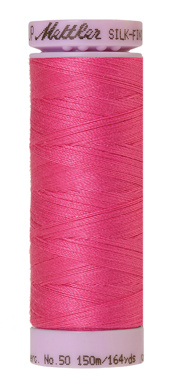 Mettler Thread - Silk Finish 50 150m (9105) - Hot Pink 1423