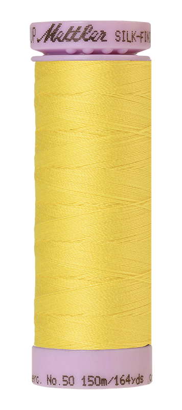 Mettler Thread - Silk Finish 50 150m (9105) - Lemon Zest 3507