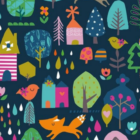 Dashwood Studio - Walk in the Woods - Multicolour Forest