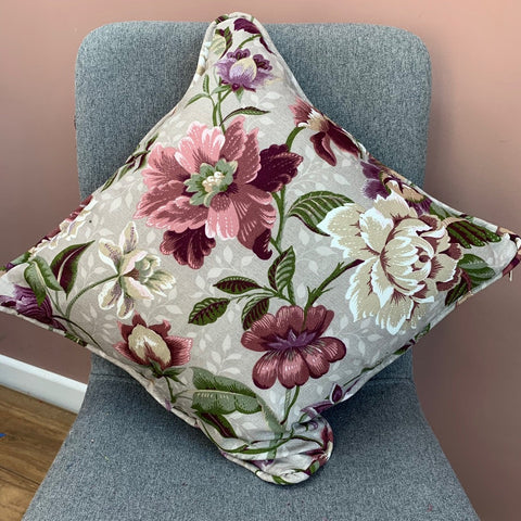 Piped, Zipped Cushion Cover Making Workshop