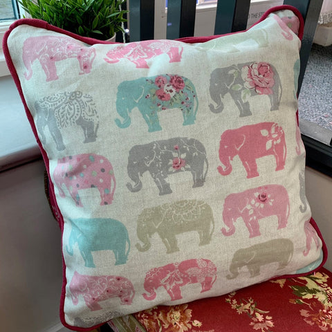 Piped, Zipped Cushion Cover Making Workshop