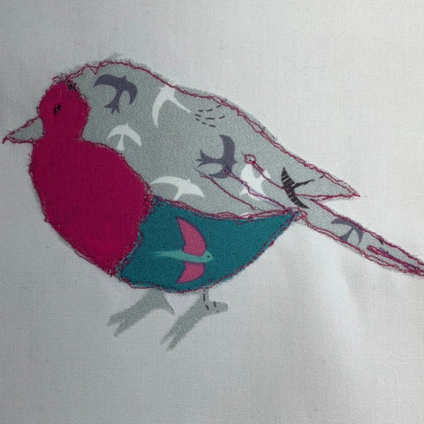 free motion bird made at The Make Spot