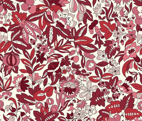 Liberty Winter Flower Show - Hyde Floral Scarlet
